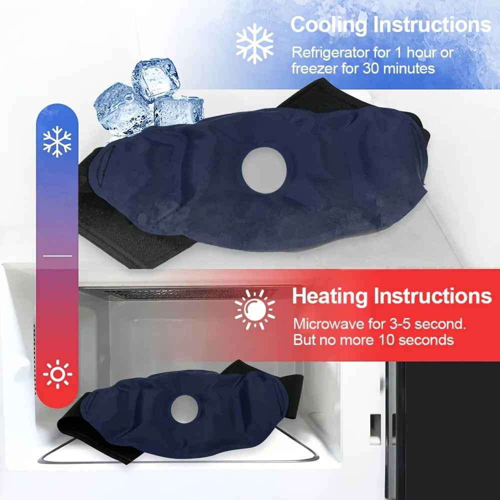 Knee Ice Pack Wrap Sleeve