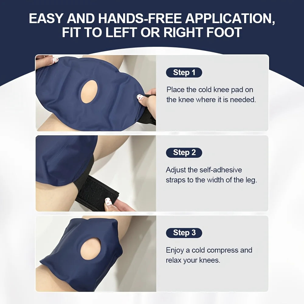 Knee Ice Pack Wrap Sleeve