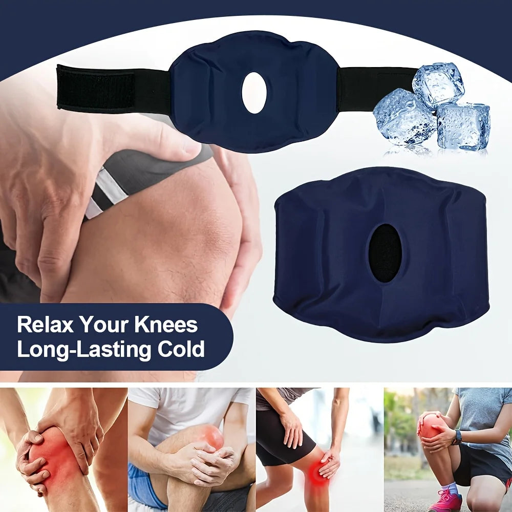 Knee Ice Pack Wrap Sleeve