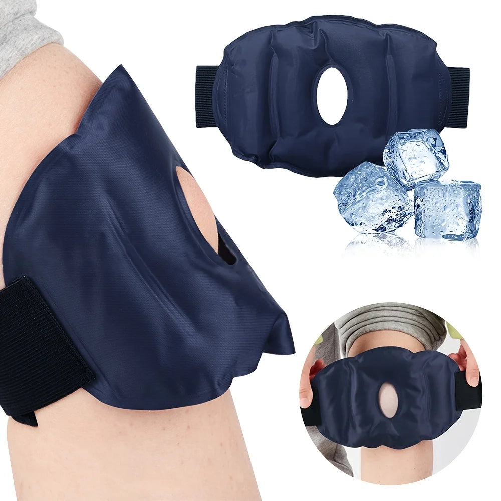 Knee Ice Pack Wrap Sleeve