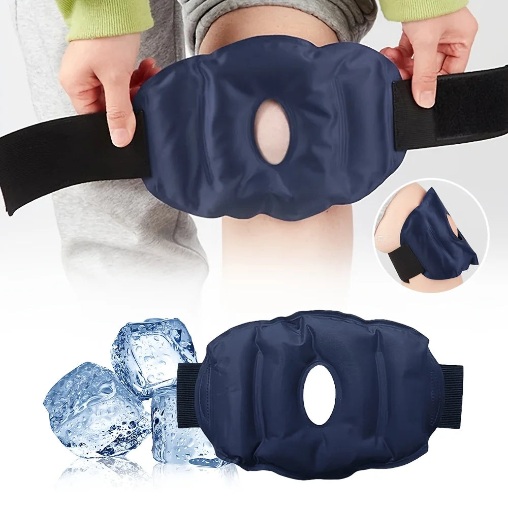 Knee Ice Pack Wrap Sleeve