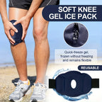 Knee Ice Pack Wrap Sleeve
